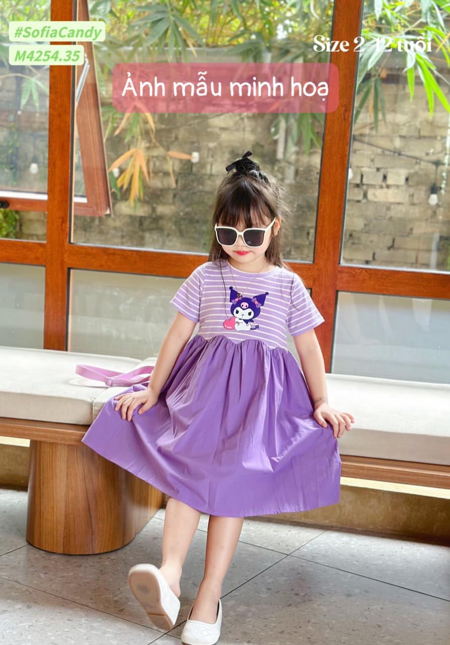 [🆕🇻🇳] Mermaid Kids  (Nàng tiên cá nhỏ)- Thời trang cao cấp cho bé 🧑‍🧒❤️️👶⭐️ BST KUROMI SIÊU HOT  Siêu phẩm váy Kuromi ngọt ngào – dễ thương vô cùng
Tím mộng mơ – màu lạ xinh yêu shop ạ – chất đẹp vô cùng – dáng váy đỉnh của đỉnh –  , shares-0✔️ , likes-5❤️️ , date-2024-07-07 21:15:47🇻🇳🇻🇳🇻🇳📰🆕