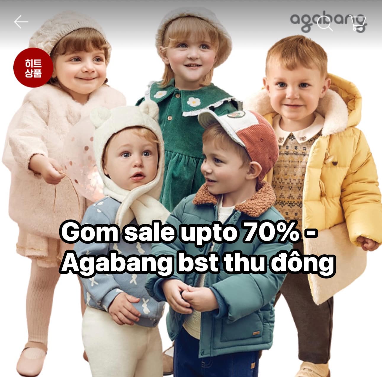 [🆕🇻🇳] Ri. – Baby Korea Style – Ri chuyên cung cấp những s/p quần áo, phụ kiện Baby chính hãng cao cấp của Hàn Quốc 🧑‍🧒❤️️👶⭐️ Em gom duy nhất 1 ngày ! Nấc giảm sâu nhất nhé ạ !

Em gom SALE upto 70% BST Thu đông #Agabang ! Hãng này thì các bác cũng biết chất lượng xịn xò sao rồi,  , shares-1✔️ , likes-15❤️️ , date-2024-07-18 16:50:36🇻🇳🇻🇳🇻🇳📰🆕