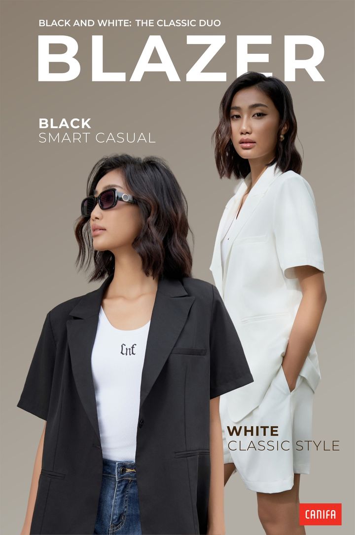 [👗🇻🇳] Canifa – Khoác lên niềm vui gia đình Việt 👕 Top1Fashion 👗 – 🌼BLAZER CANIFA: BLACK AND WHITE – THE CLASSIC DUO

🌼THANH LỊCH TRONG TỪNG KHOẢNH KH …