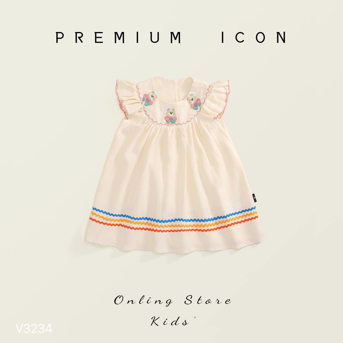 [🆕🇻🇳] Su An Kids – Phân phối Sỉ & Lẻ Quần áo trẻ em hàng Quảng Châu CC, VNTK 🧑‍🧒❤️️👶⭐️ – Váy Kem Cánh Tiên Thêu Gấu Sọc Màu
 Size: 9-27kg
 , shares-0✔️ , likes-0❤️️ , date-2024-05-22 21:33:54🇻🇳🇻🇳🇻🇳📰🆕