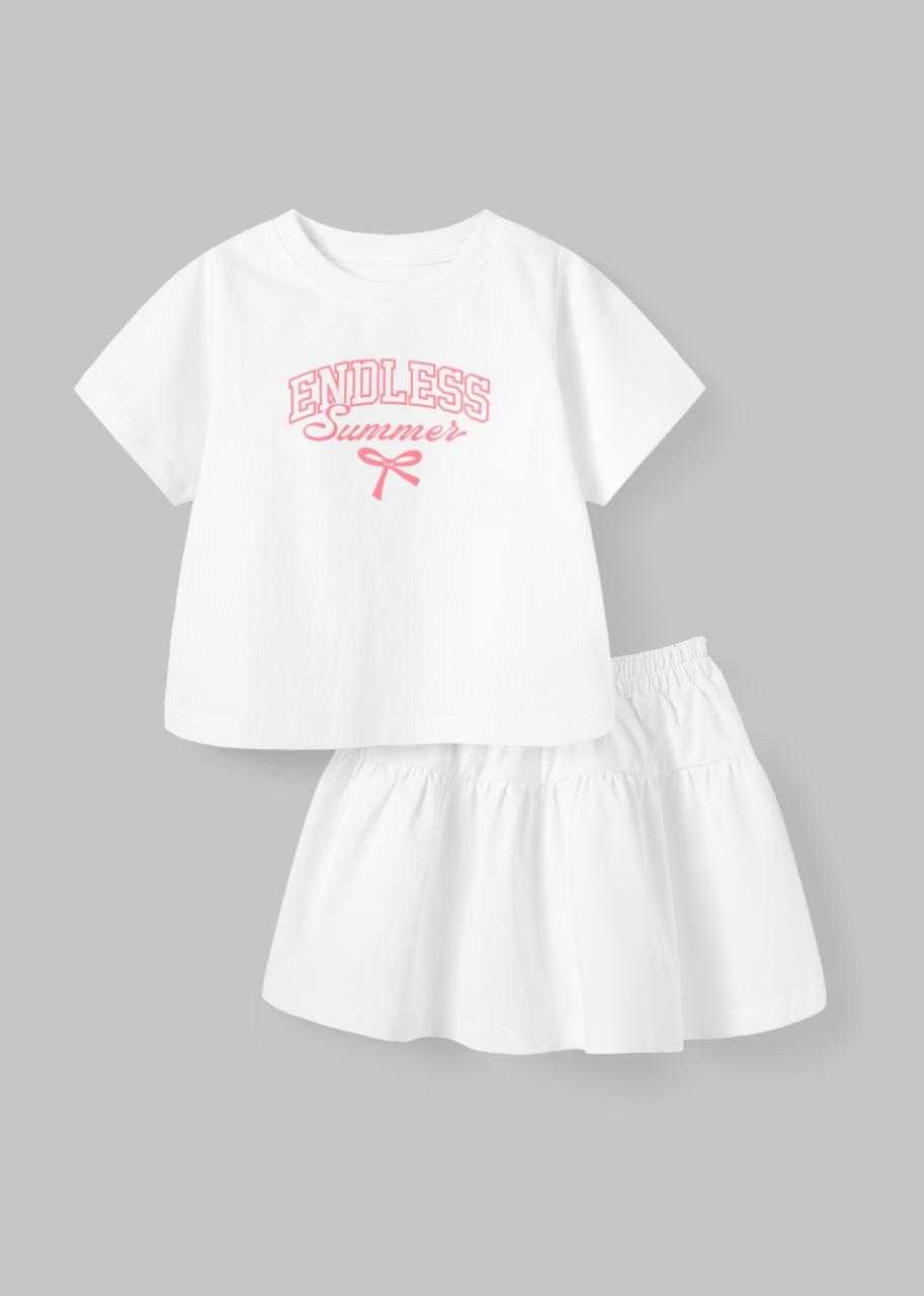 [🛒🇻🇳]Set Áo Thun Lửng & Chân Váy Bé Gái 195gsm Trắng Endless Summer - Khác , SKU - B-GC-SE07N-03-2TR-18M-2Y - baababy.com.vn 🇻🇳🛒Top1Shop🛒 🇻🇳Top1Vietnam🇻🇳 🛍🛒🇻🇳