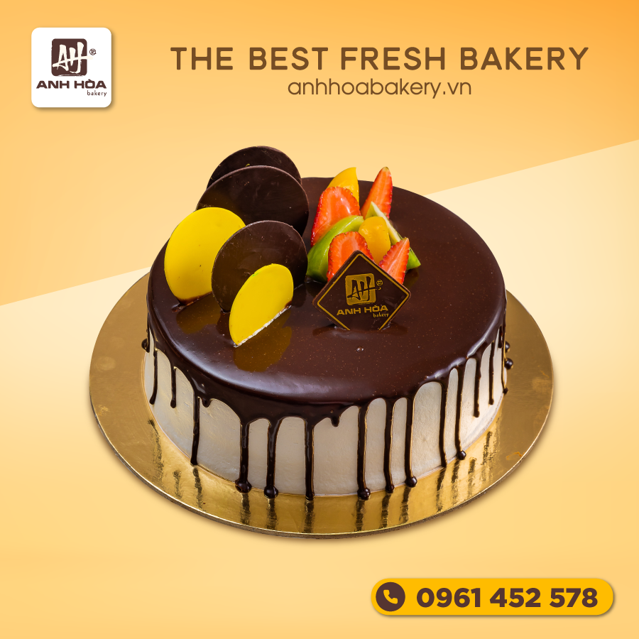 [🛒🇻🇳]CHOCOLATE FRESH CREAM CAKE - Anh Hoa Bakery , SKU - - anhhoabakery.vn 🇻🇳🛒Top1Shop🛒 🇻🇳Top1Vietnam🇻🇳 🛍🛒🇻🇳