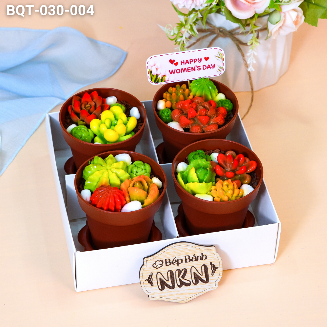 [🛒🇻🇳]Hộp Quà 4 Chậu Bánh Sen Đá Kèm Xẻng (BQT-030-004) - Khác , SKU - - bepbanhnkn.com 🇻🇳🛒Top1Shop🛒 🇻🇳Top1Vietnam🇻🇳 🛍🛒🇻🇳