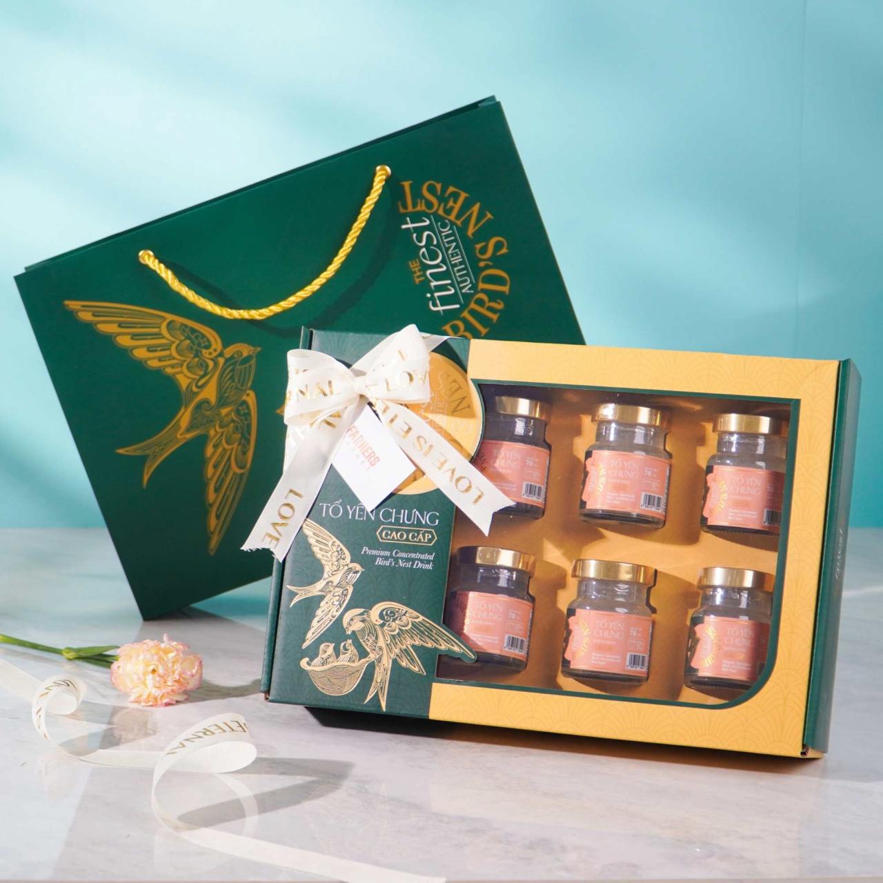 [🛒🇻🇳]Hộp quà tặng tổ yến chưng đường phèn The Finest Bird - Khác , SKU - - farmersmarket.vn 🇻🇳🛒Top1Shop🛒 🇻🇳Top1Vietnam🇻🇳 🛍🛒🇻🇳
