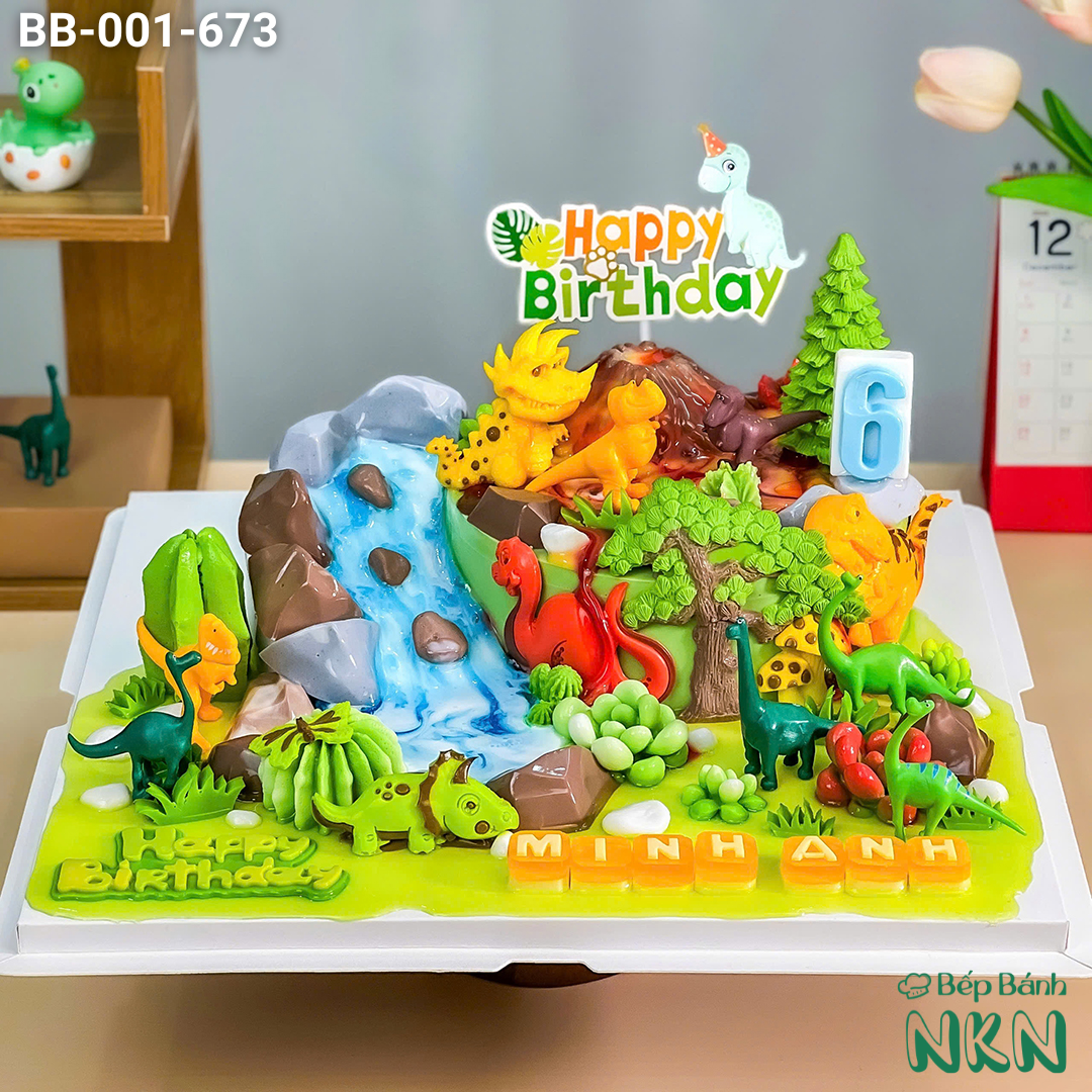 [🛒🇻🇳]Bánh Sinh Nhật Khu Rừng Khủng Long (BB-001-673) - Khác , SKU - - bepbanhnkn.com 🇻🇳🛒Top1Shop🛒 🇻🇳Top1Vietnam🇻🇳 🛍🛒🇻🇳