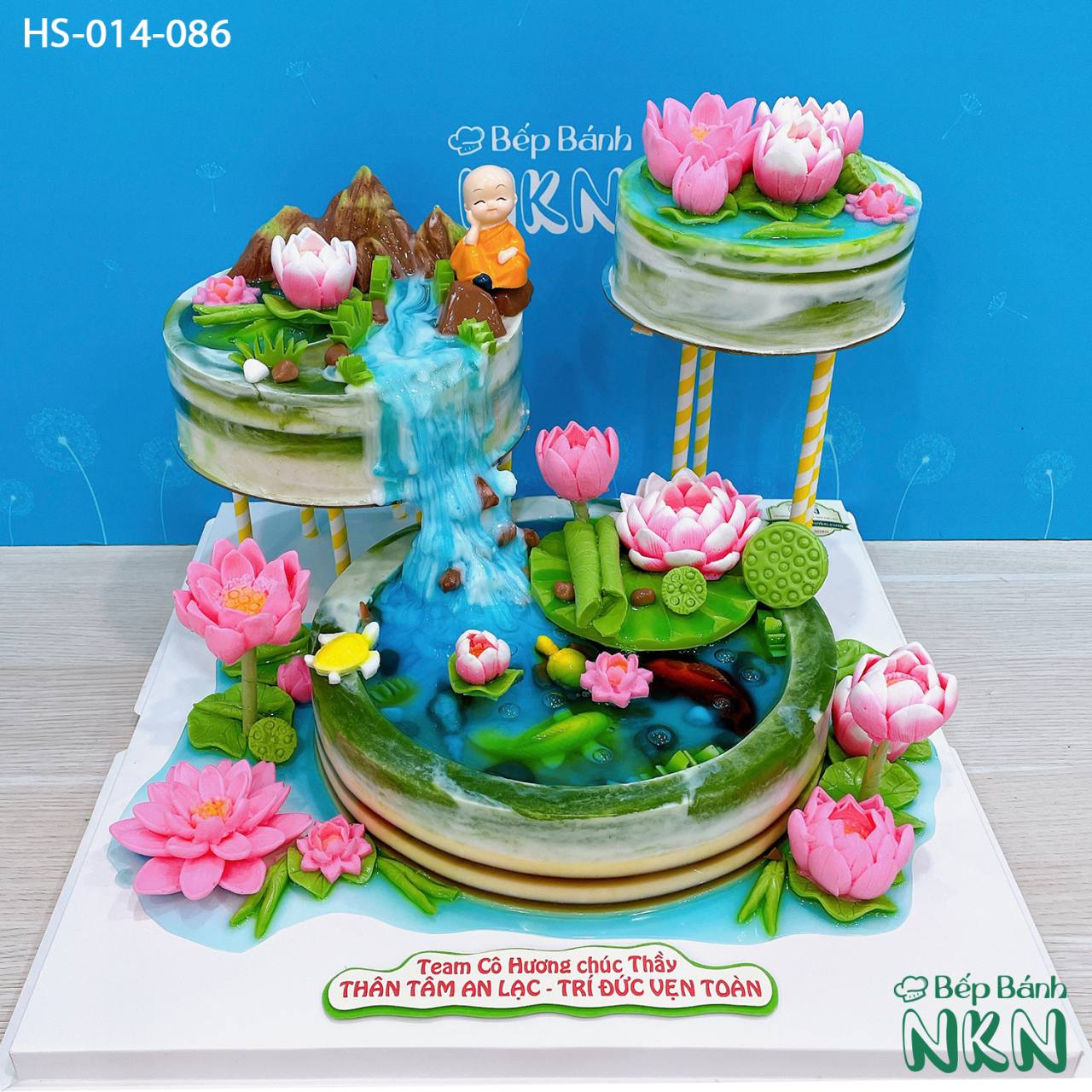 [🛒🇻🇳]Tháp Bánh Quà Tặng Hồ Sen Cá Lội 3 Tầng (HS-014-086) - Khác , SKU - - bepbanhnkn.com 🇻🇳🛒Top1Shop🛒 🇻🇳Top1Vietnam🇻🇳 🛍🛒🇻🇳