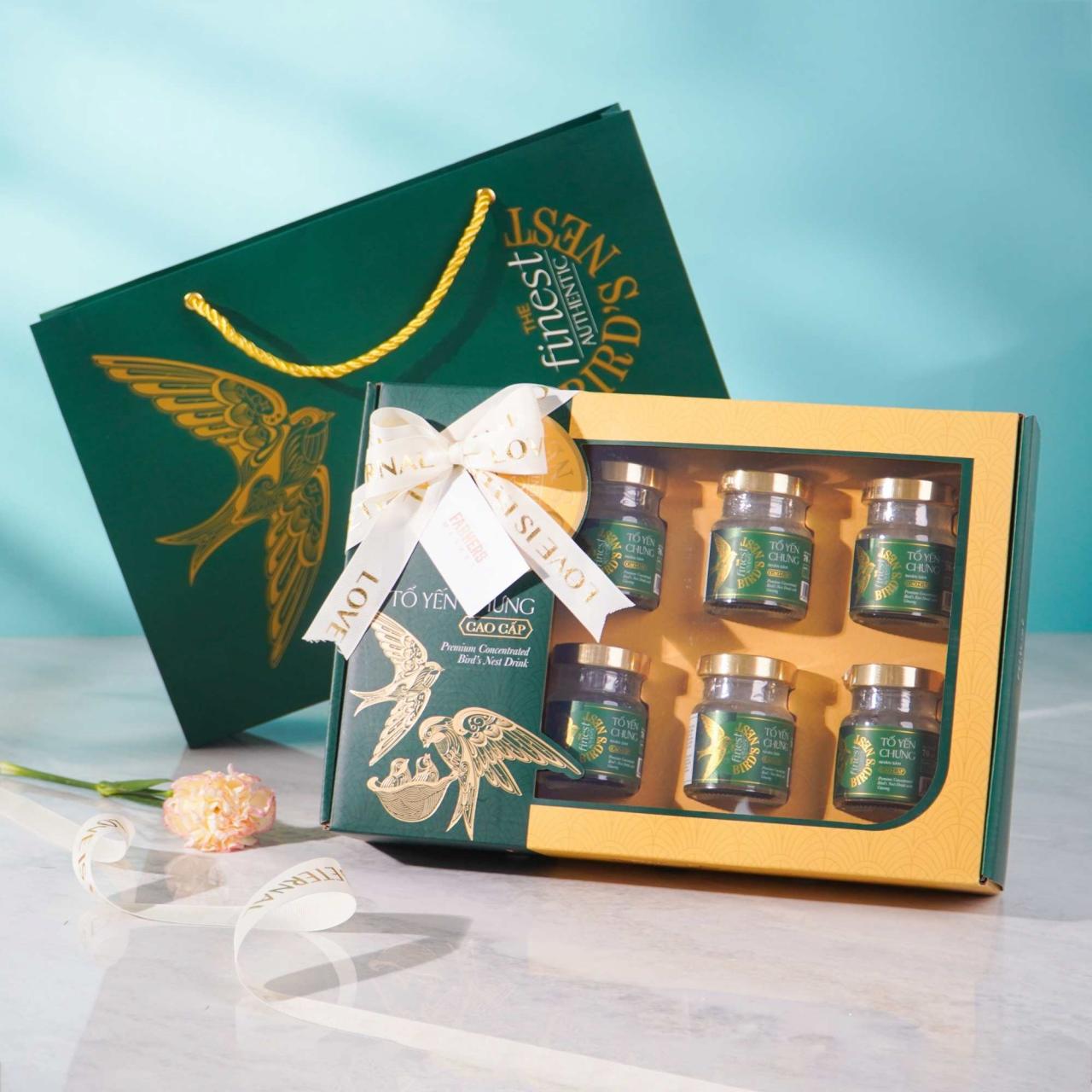 [🛒🇻🇳]Hộp quà tặng tổ yến chưng nhân sâm The Finest Bird - Khác , SKU - - farmersmarket.vn 🇻🇳🛒Top1Shop🛒 🇻🇳Top1Vietnam🇻🇳 🛍🛒🇻🇳