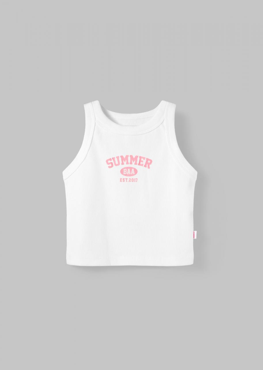 [🛒🇻🇳]Áo Thun Ba Lỗ Gân Bé Gái Trắng Summer - Khác , SKU - B-GC-AT39C-02-2TK-18M-2Y - baababy.com.vn 🇻🇳🛒Top1Shop🛒 🇻🇳Top1Vietnam🇻🇳 🛍🛒🇻🇳