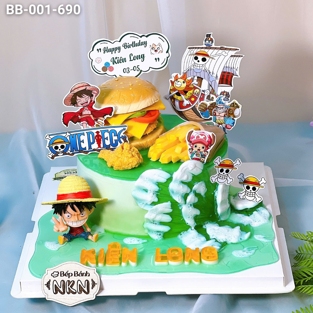 [🛒🇻🇳]Bánh Sinh Nhật Burger Chủ Đề One Piece (BB-001-690) - Khác , SKU - - bepbanhnkn.com 🇻🇳🛒Top1Shop🛒 🇻🇳Top1Vietnam🇻🇳 🛍🛒🇻🇳