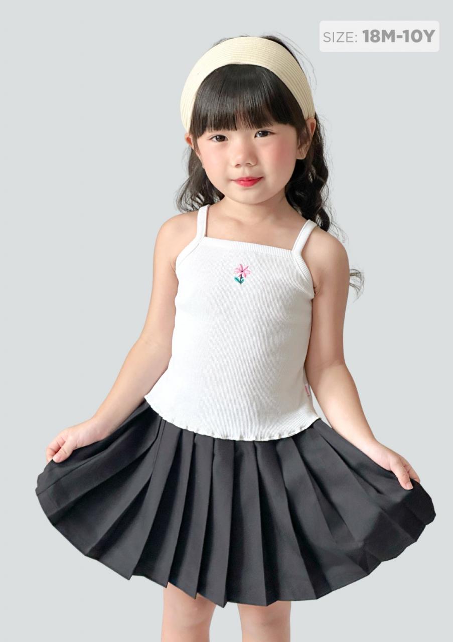 [🛒🇻🇳]Áo Hai Dây Bé Gái Thun Gân Trắng Thêu Hoa – Khác , SKU – B-GC-AT40C-01-1TK-18M-2Y – baababy.com.vn 🇻🇳🛒Top1Shop🛒 🇻🇳Top1Vietnam🇻🇳 🛍🛒🇻🇳