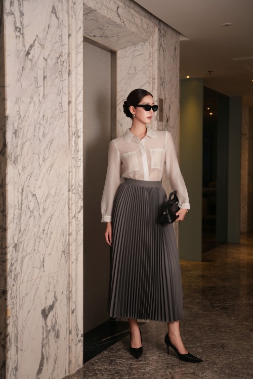[🛒🇻🇳]Chân váy - Grey Tuytsi Flared Skirt - , SKU - - sixdo.vn 🇻🇳🛒Top1Shop🛒 🇻🇳Top1Vietnam🇻🇳 🛍🛒🇻🇳