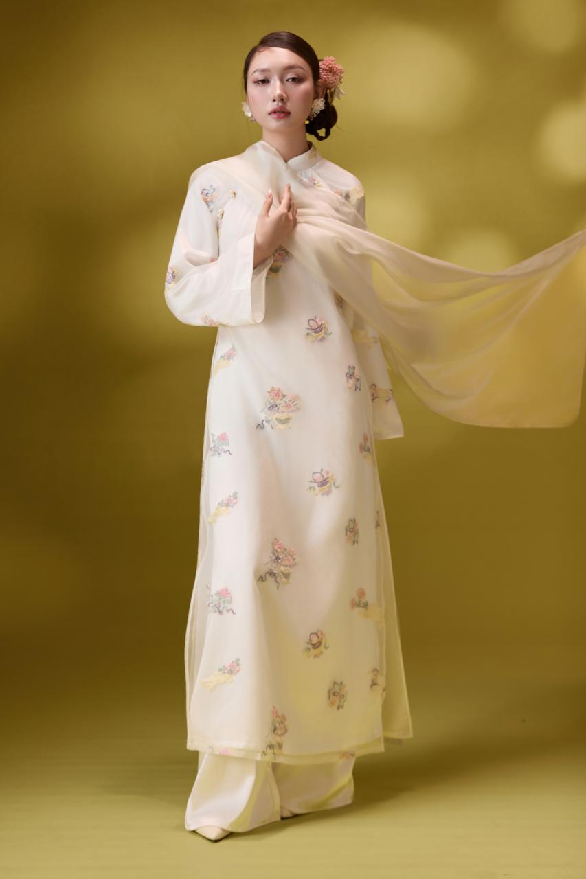 [🛒🇻🇳]Áo Dài Bạch Châu – , SKU – A1718WT – edini.vn 🇻🇳🛒Top1Shop🛒 🇻🇳Top1Vietnam🇻🇳 🛍🛒🇻🇳