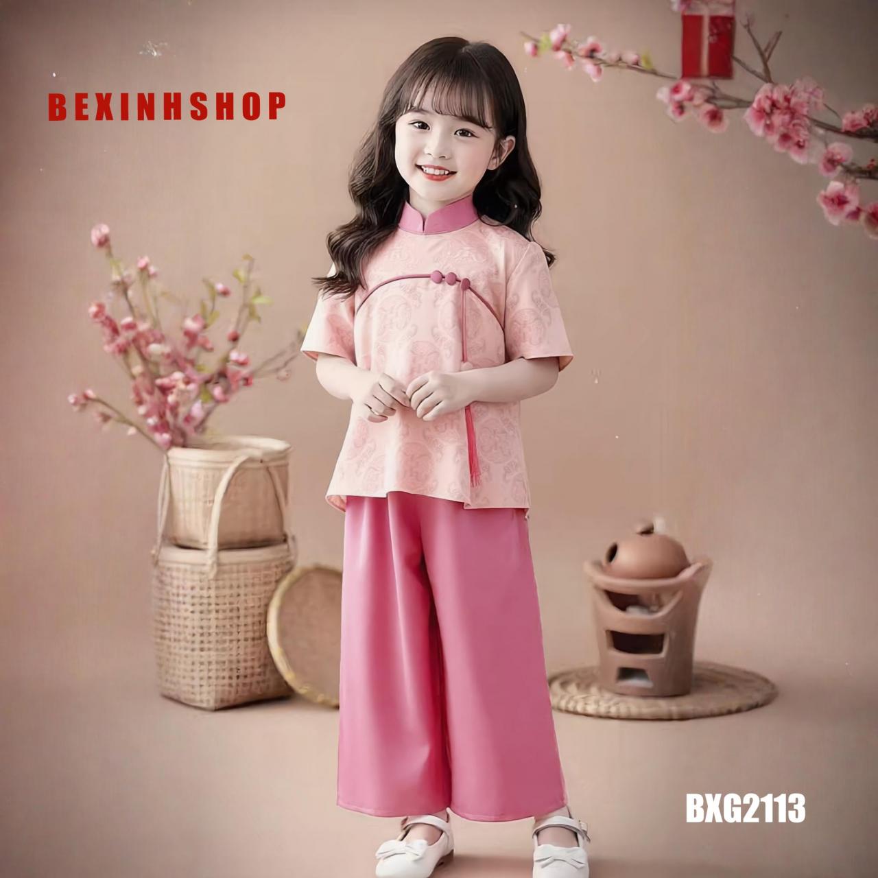 [🛒🇻🇳][Tết] Set bà ba Gấm pháp phục may đính kèm charm dễ thương cho bé gái BXG2110 – Bé Xinh Shop , SKU – – bexinhshop.vn 🇻🇳🛒Top1Shop🛒 🇻🇳Top1Vietnam🇻🇳 🛍🛒🇻🇳