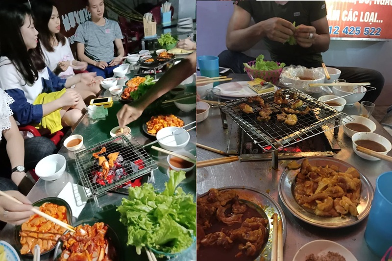 Quán nướng ở Ninh Bình. Ăn nướng ở ninh Bình quán nào ngon