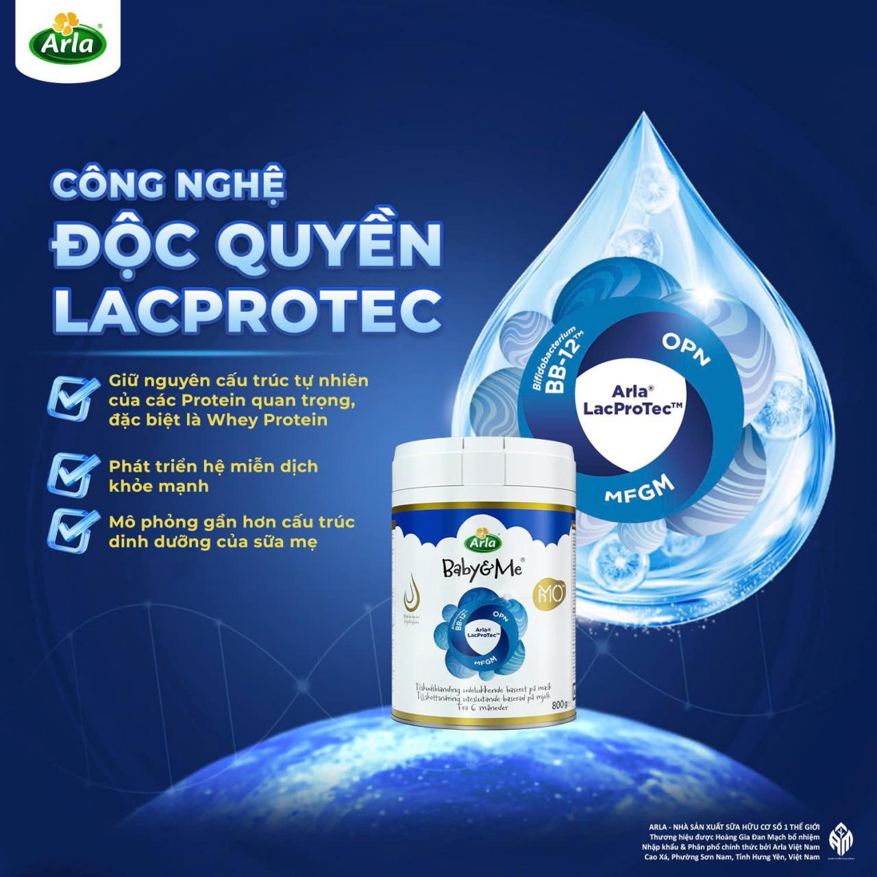 ARLA LACPROTEC HMO – CÔNG NGHỆ ĐỘC QUYỀN
TĂNG CƯỜNG ĐỀ KHÁNG CHỦ ĐỘNG CHO TRẺ SINH MỔ
Trẻ sinh mổ có thể thiếu hụt lợi thế miễn dịch tự nhiên trong nhữn