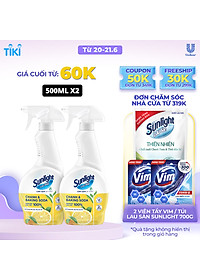 [🛒🇻🇳]Combo 2 Nước lau bếp Sunlight Chanh & Baking soda | Phiên bản nâng cấp từ Cif | Đánh bay 100% dầu mỡ | Chai 500ml – Sunlight , SKU – 1079222214495 – tiki.vn 🇻🇳🛒Top1Shop🛒 🇻🇳Top1Vietnam🇻🇳 🛍🛒🇻🇳