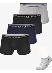 [🛒🇻🇳]Combo 4 Quần Sịp Đùi Nam Quần Lót Nam Boxer Sợi Cotton Cao Cấp MRM FASHION Mix 3 Màu TẶNG Đôi Tất Nam Cao Cấp – MRM Manlywear , SKU – 2997997152479 – tiki.vn 🇻🇳🛒Top1Shop🛒 🇻🇳Top1Vietnam🇻🇳 🛍🛒🇻🇳