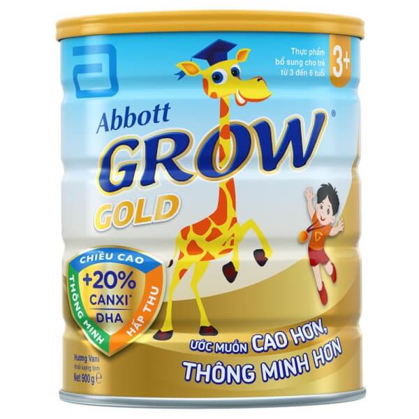 [🛒🇻🇳]Sữa Abbott Grow Gold 3+ 900g hương Vani (3-6 tuổi) – Abbott Grow , SKU – 1158000000008 – concung.com 🇻🇳🛒Top1Shop🛒 🇻🇳Top1Vietnam🇻🇳 🛍🛒🇻🇳