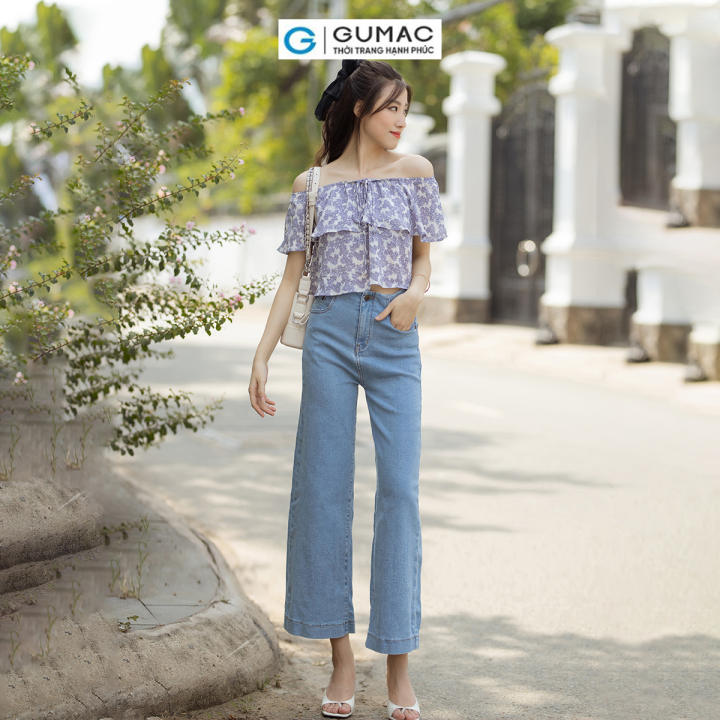 [🛒🇻🇳][GIAO 2H-FREESHIP – HOÀN TIỀN MAX] Quần Jeans ống rộng thời trang GUMAC QJD07054 – Gumac , SKU – 2352748740_VNAMZ-11437439887 – lazada.vn 🇻🇳🛒Top1Shop🛒 🇻🇳Top1Vietnam🇻🇳 🛍🛒🇻🇳