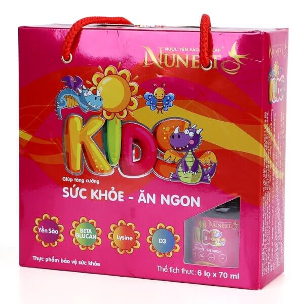 NƯỚC YẾN SÀO CAO CẤP NUNEST KIDS 420 ml