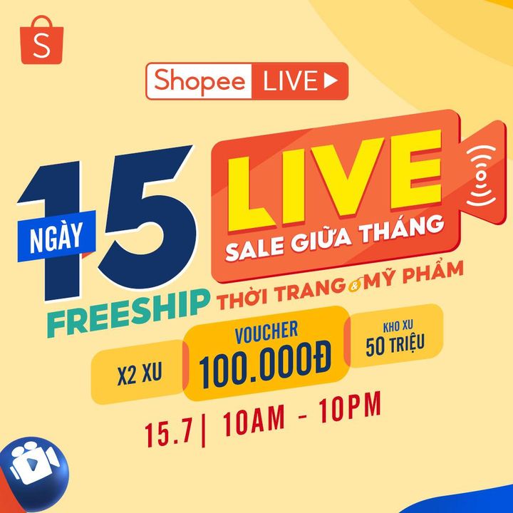 [🛍️🇻🇳] Shopee Việt Nam 🛍️ Top1Shop ❤️️ – 🔥  15.7 NHẮC TÔI XEM LIVE – RINH NGAY XU KHỦNG!!!👉 10H | 15.7: Nhắc tôi ngay: https …