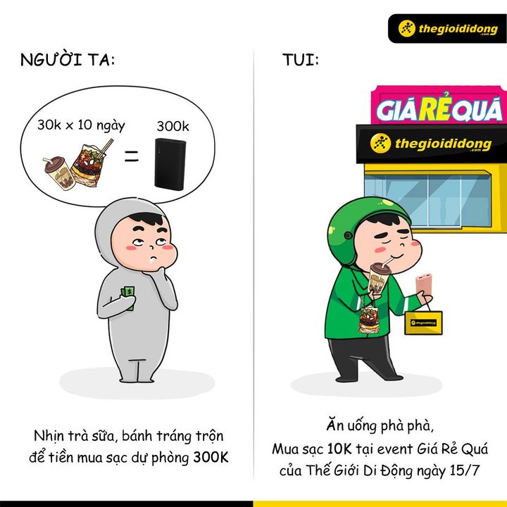 [🛍️🇻🇳] The Gioi Di Dong Joint Stock Company 🛍️ Top1Brand ⭐️ – 🧋 Để tui flex cái cách mà tui vẫn được ăn uống thoải mái mà săn sale Thế G …