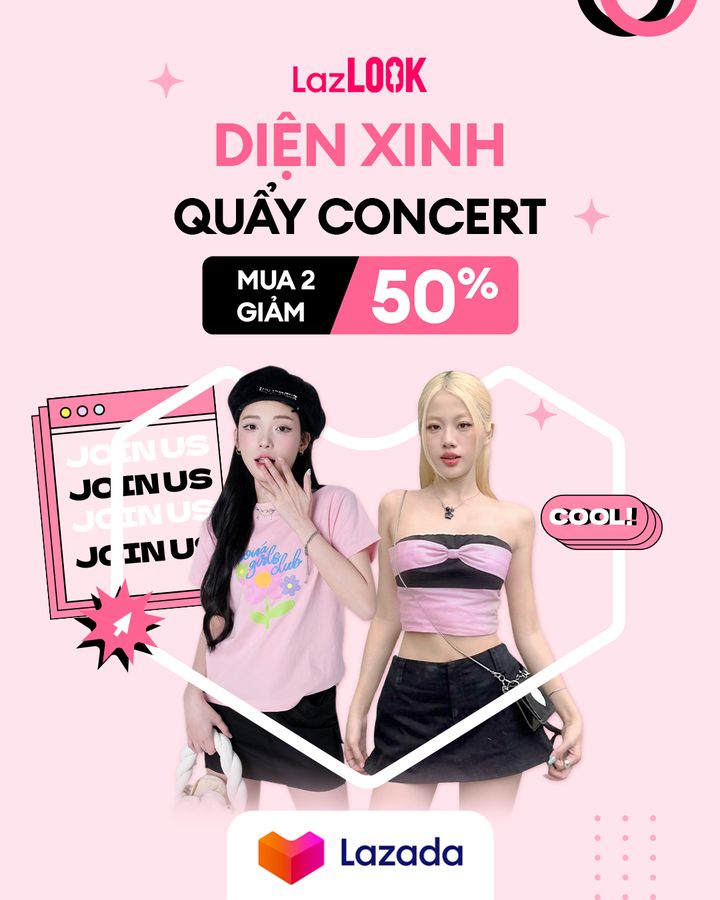 [🛍️🇻🇳] Lazada là trang mua sắm trực tuyến uy tín hàng đầu tại Việt Nam 🛍️ Top1Shop ❤️️ – 🎀 LAZLOOK DIỆN XINH QUẨY CONCERT HẾT MÌNH 🎀Check-in ngay tại: https://rb.gy/aih00 …