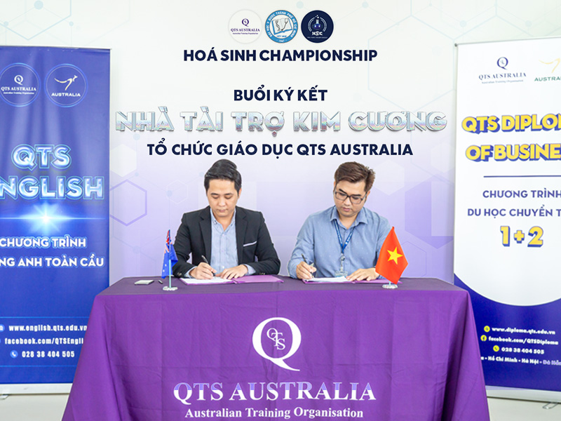 qts australia trở thành nhà tài trợ kim cương cho cuộc thi hoá sinh championship thuộc đại học y dược tp.hcm