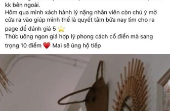 [☕️🇻🇳] Coming Home – Coffee – Tea 🥤 Top1Coffee ☕️ Những feedback như thế này là những món quà vô giá mà Coming Home thực sự trân trọng. Đó cũng là động lực để tụi mình cố gắng ho , shares-0✔️ , likes-21❤️️ , date-2021-02-21 06:24:11🇻🇳🇻🇳🇻🇳📰🆕