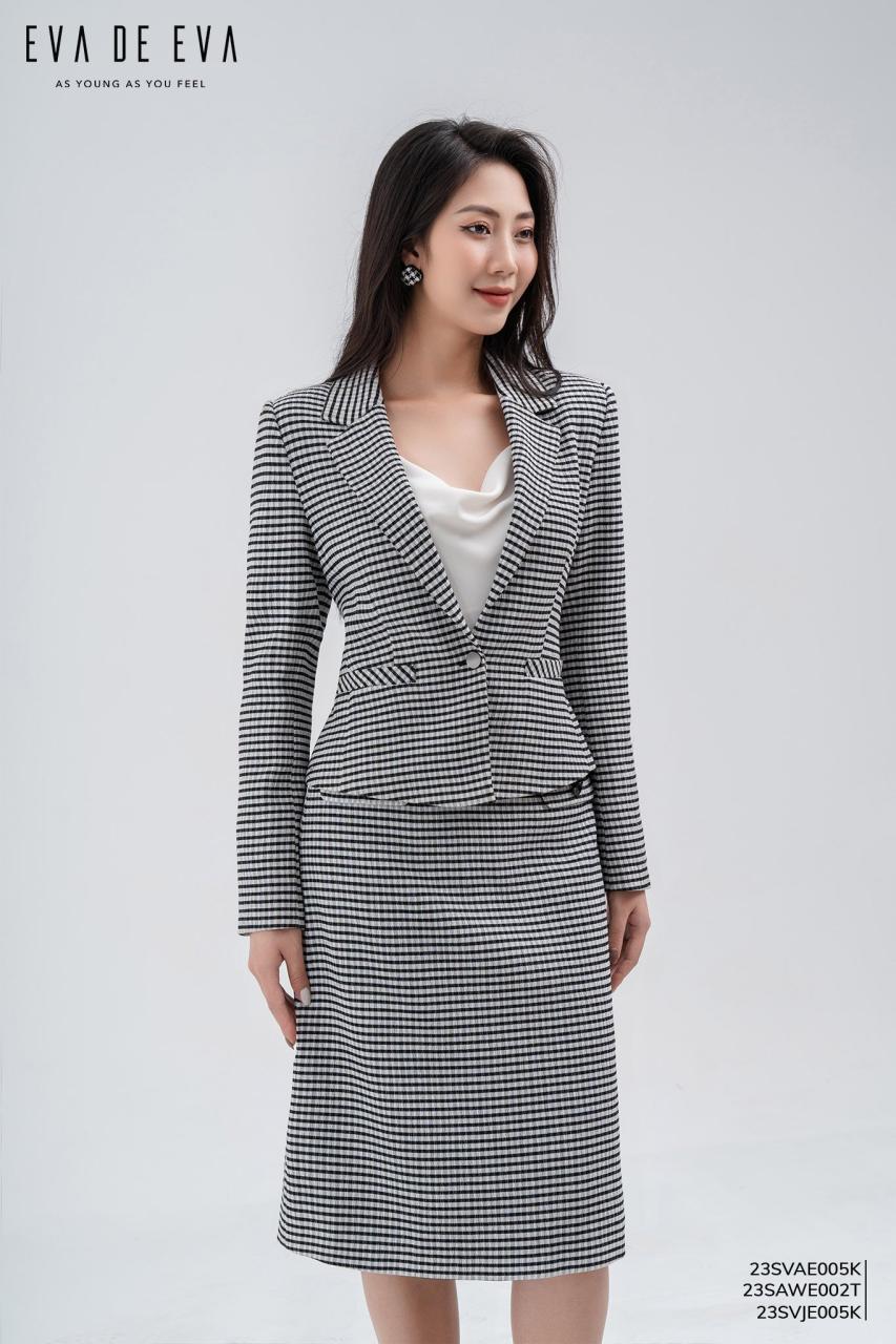 Áo vest trong bộ Vest-Váy, 23SVAE005K