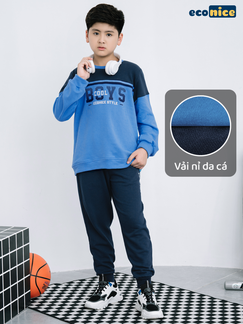 Bแป ฤแป nแป bรฉ trai Econice E3wbnb12