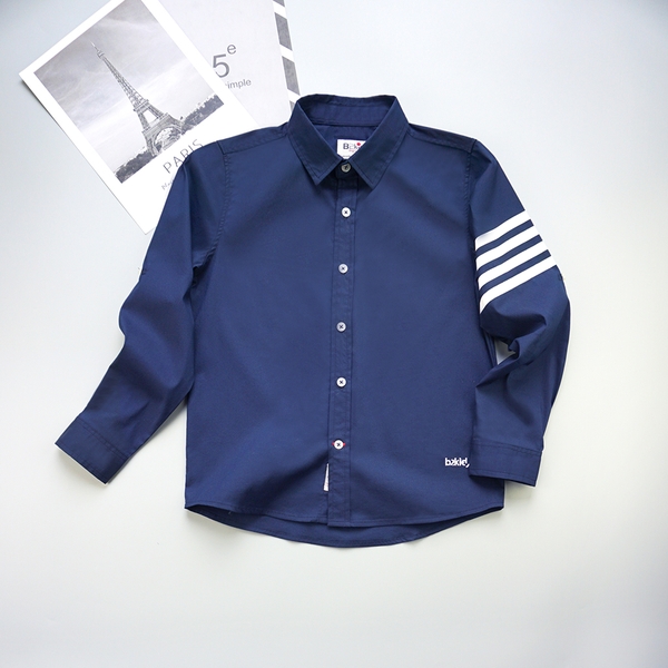[🛒🇻🇳]Sơ mi BT dài tay in sọc AT105 – Xanh đen – B2KID , SKU – AT105R81156-XDE – b2kid.com 🇻🇳🛒Top1Shop🛒 🇻🇳Top1Vietnam🇻🇳 🛍🛒🇻🇳