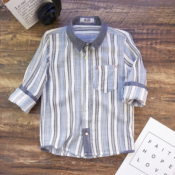 [🛒🇻🇳]Sơ mi dài lai viền jean AT092 – Sọc biển – B2KID , SKU – AT092R81156-SB – b2kid.com 🇻🇳🛒Top1Shop🛒 🇻🇳Top1Vietnam🇻🇳 🛍🛒🇻🇳