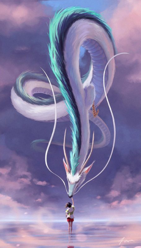 Quyền năng của lòng tốt - Vị thần rồng đễ trở thành bạn của Chihiro