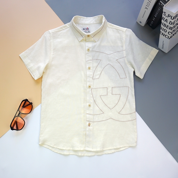 [🛒🇻🇳]Sơ mi ngắn BT thêu GG AT160 – Vàng kem – B2KID , SKU – AT160R81107-VA – b2kid.com 🇻🇳🛒Top1Shop🛒 🇻🇳Top1Vietnam🇻🇳 🛍🛒🇻🇳