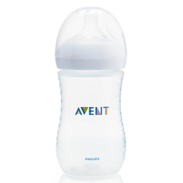 Bình sữa Philips Avent Natural nhựa PP BPA Free cổ rộng mô phỏng tự nhiên 260ml (SCF693/13)