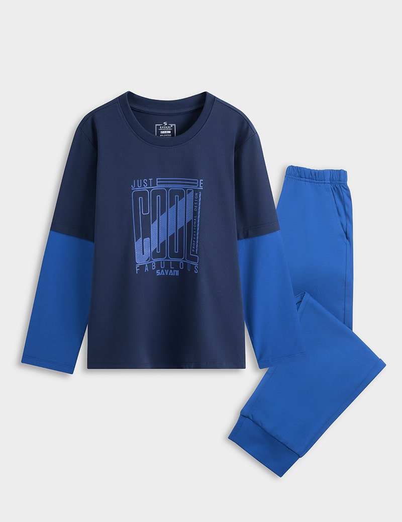 Bộ đồ dài tay trẻ em BBK174W3