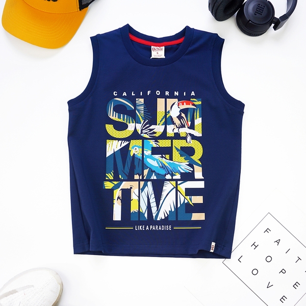[🛒🇻🇳]Áo sát nách Summer AT100 – Xanh đen – B2KID , SKU – AT100R8685-XD – b2kid.com 🇻🇳🛒Top1Shop🛒 🇻🇳Top1Vietnam🇻🇳 🛍🛒🇻🇳