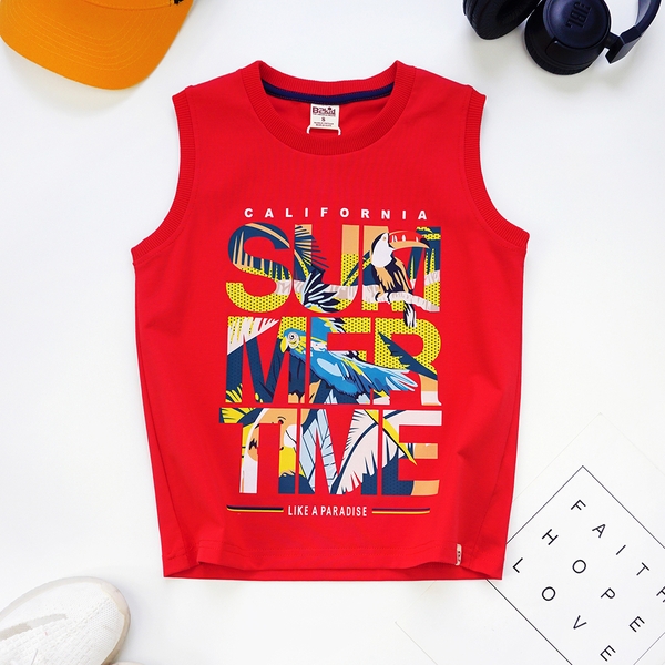 [🛒🇻🇳]Áo sát nách Summer AT100 – Đỏ – B2KID , SKU – AT100R8685-DO – b2kid.com 🇻🇳🛒Top1Shop🛒 🇻🇳Top1Vietnam🇻🇳 🛍🛒🇻🇳