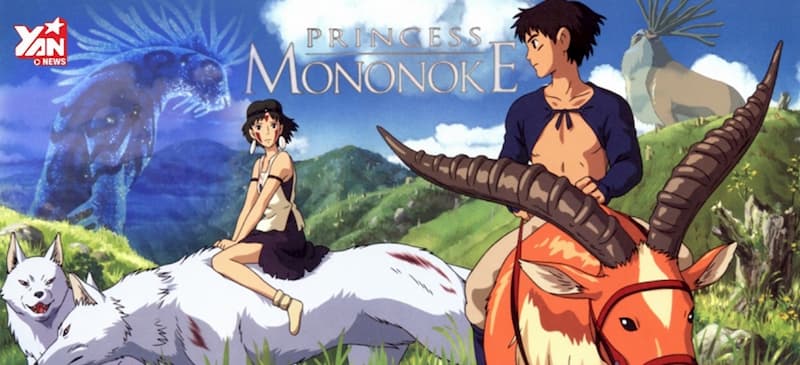 Phim anime hay nhất - Công chúa Mononoke