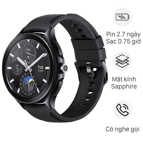 [🛒🇻🇳]Đồng hồ thông minh Xiaomi Watch 2 Pro 46 mm Đen – , SKU – 316986 – thegioididong.com 🇻🇳🛒Top1Shop🛒 🇻🇳Top1Vietnam🇻🇳 🛍🛒🇻🇳