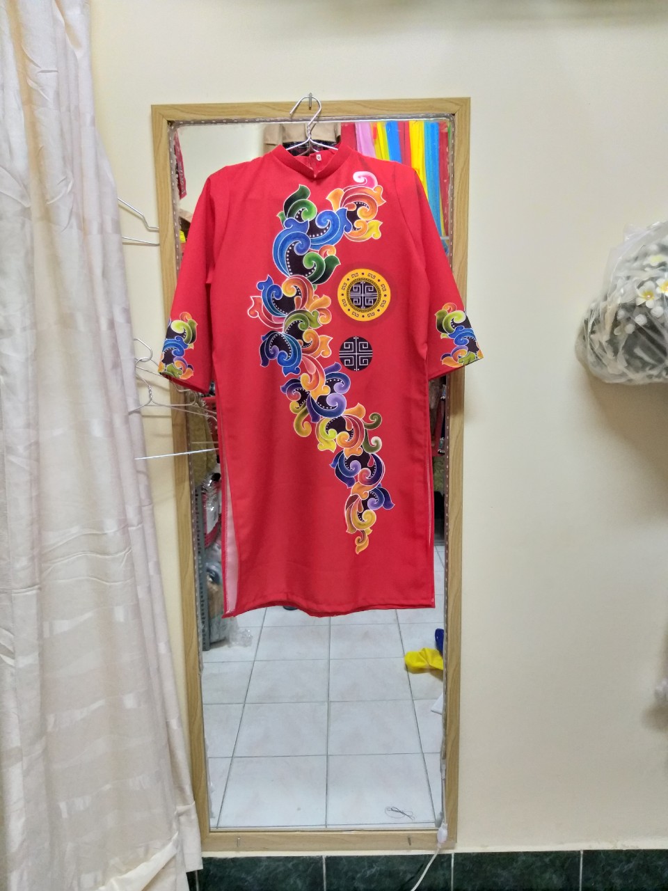 [🛒🇻🇳]Áo Dài Trẻ Em Nam Đỏ - , SKU - 908 - shopchothue.com 🇻🇳🛒Top1Shop🛒 🇻🇳Top1Vietnam🇻🇳 🛍🛒🇻🇳