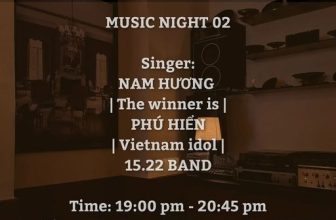 [☕️🇻🇳] 15.22 café – wine – live music ☕️ Top1Coffee ☕️ ĐÊM NHẠC 02 Đêm nhạc tiếp theo diễn ra cùng band 15.22 sẽ tổ chức vào tối chủ nhâtn tuần này, 04.12.2022. Book vé ngay hoặc liên , shares-0✔️ , likes-1❤️️ , date-2022-12-02 05:03:08🇻🇳🇻🇳🇻🇳📰🆕