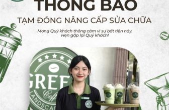 [☕️🇻🇳] Green Coffee Hà Nam 🥤 Top1Coffee ☕️  THÔNG BÁO TẠM NGƯNG HOẠT ĐỘNG ĐỂ NÂNG CẤP VÀ SỬA CHỮA QUÁN Kính chào Quý khách hàng! Đầu tiên Green Coffee xin chân thành cảm ơ , shares-0✔️ , likes-11❤️️ , date-2023-05-31 23:00:04🇻🇳🇻🇳🇻🇳📰🆕