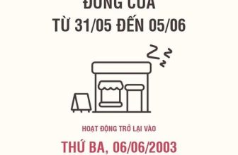 [☕️🇻🇳] La Gare Coffee 🥤 Top1Coffee ☕️  Kính gửi Quý Khách Hàng,  La Gare Coffee sẽ tạm đóng cửa từ 31/05/2023 đến 05/06/2023.  Cửa hàng sẽ mở cửa hoạt động bình thườn , shares-0✔️ , likes-5❤️️ , date-2023-06-01 09:48:44🇻🇳🇻🇳🇻🇳📰🆕