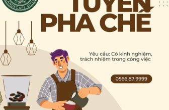 [☕️🇻🇳] Green Coffee Hà Nam 🥤 Top1Coffee ☕️ TUYỂN PHA CHẾ:
– Số lượng: 02 người
– Thời gian: Full time hoặc part time
– Lương: theo kinh nghiệm, thoả thuận
Liên hệ: 056 , shares-0✔️ , likes-6❤️️ , date-2023-07-12 13:00:02🇻🇳🇻🇳🇻🇳📰🆕