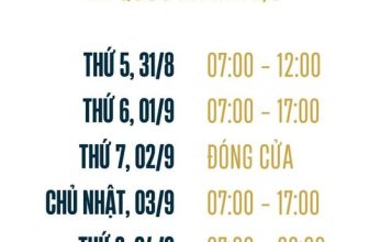 [☕️🇻🇳] La Gare Coffee 🥤 Top1Coffee ☕️ Lịch hoạt động 31/8 và Lễ Quốc Khánh 2/9  La Gare Coffee xin thông báo đến quý khách hàng giờ hoạt động của cửa hàng vào dịp Lễ  , shares-0✔️ , likes-4❤️️ , date-2023-08-30 07:00:04🇻🇳🇻🇳🇻🇳📰🆕