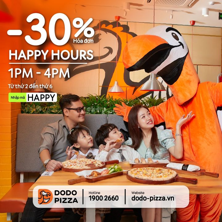 [🍕🇻🇳] Dodo Pizza Vietnam – Chuỗi nhà hàng Pizza tại TP.HCM 🍕 Top1Pizza – no1Pizza 🥘 – [HAPPY HOUR] Tiệc tưng bừng GIẢM SỐC 30% TỔNG HÓA ĐƠN🔥🍕✅Áp dụng khung  …