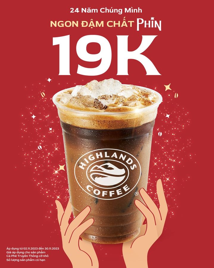 [☕️🇻🇳] Highlands Coffee – THƯƠNG HIỆU BẮT NGUỒN TỪ CÀ PHÊ VIỆT NAM ☕️ Top1Coffee 🥤 – 24 NĂM CHÚNG MÌNH, HIGHLANDS CÓ PHIN SỮA ĐÁ 19K 🎂🎉Chúng mình đã đến Highla …