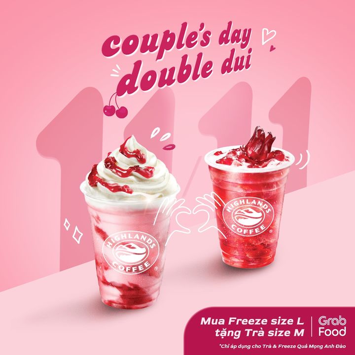 [☕️🇻🇳] Highlands Coffee – THƯƠNG HIỆU BẮT NGUỒN TỪ CÀ PHÊ VIỆT NAM ☕️ Top1Coffee 🥤 – 💟NGÀY ĐỘC THÂN: 1+ ĐẾN HIGHLANDS +1Độc thân cũng chẳng sao vì luôn có nh …